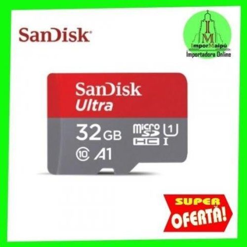 Tarjeta Memoria Micro SD Sandisk Ultra 32 GB Ninte