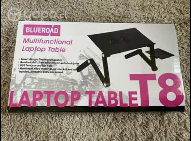 Mesa Plegable Con Ventilador Para Notebook
