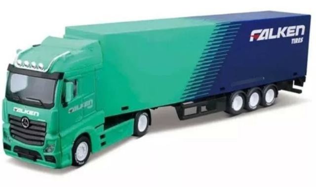 Camión Mercedes Actros con acoplado escala 1:43