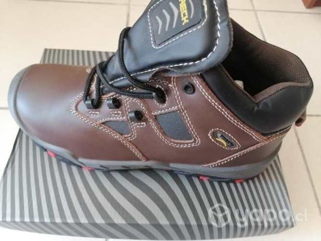 zapatos se seguridad para caballero, talla 4