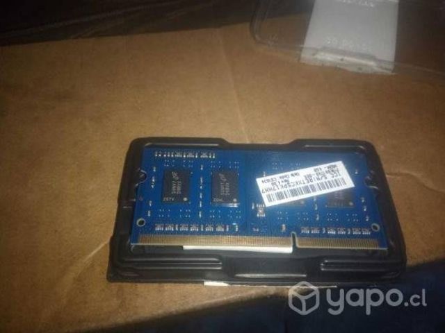 Memoria RAM KINGSTON 4GB DDR3 Notebook Nueva