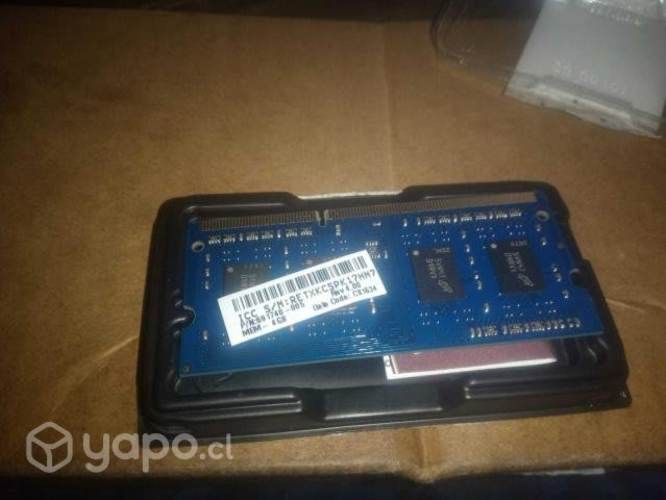 Memoria RAM KINGSTON 4GB DDR3 Notebook Nueva