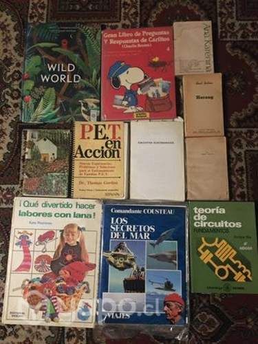 Lote de libros