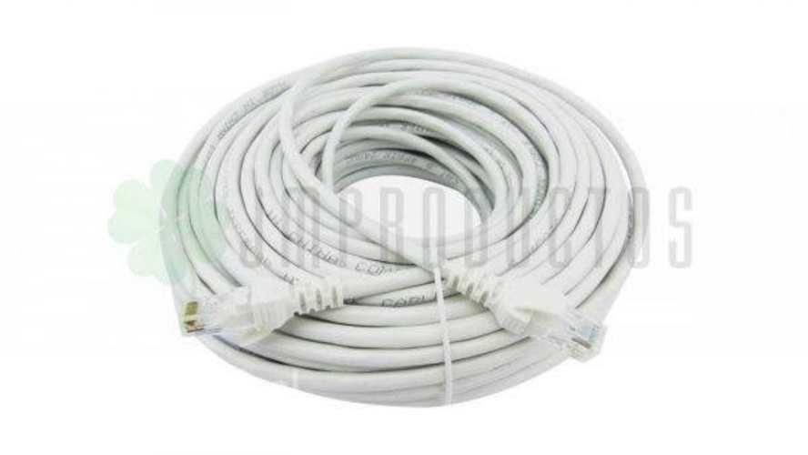 Cable De Red Ethertnet 30 Metros Rj45 Cat 6