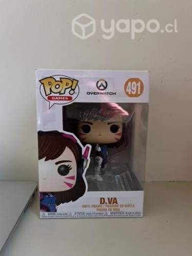 Pop games, D.VA de overwatch, número 491. Funko