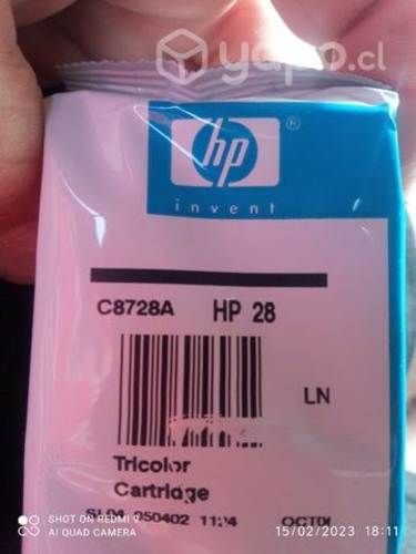 Tinta HP 28 color original