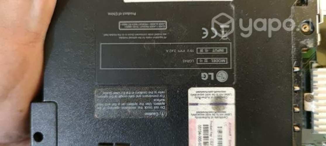 Lote de notebook en desarme