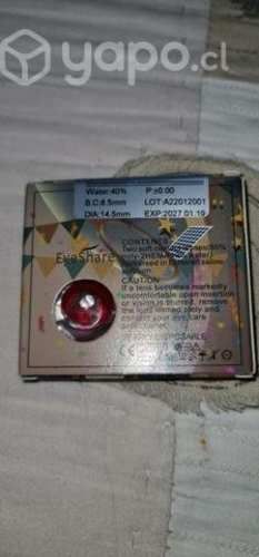 Lentes de contacto nuevos