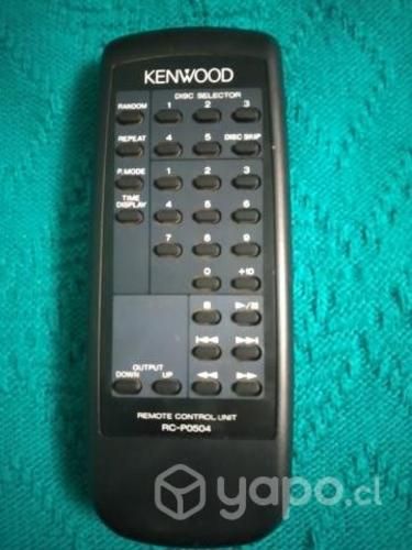 Kenwood control cd player 5 disc (varios modelos)