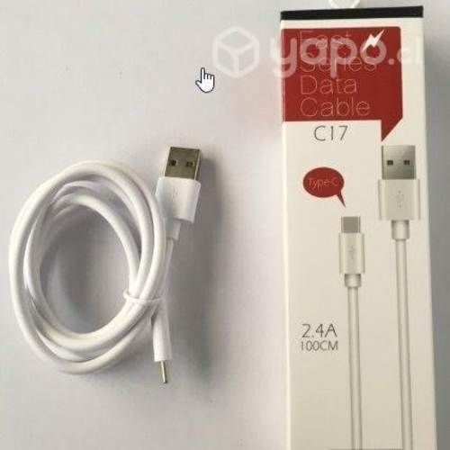 Cable tipo C CARGA RAPIDA 1M