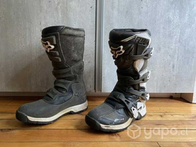 Botas de moto fox para niños