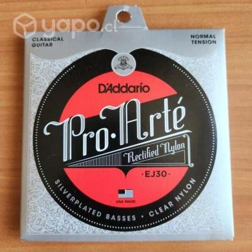 Cuerdas Nylon Guitarra D'addario EJ30