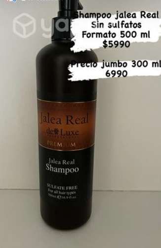 Shampoo jalea real y Macadamia 500 ml