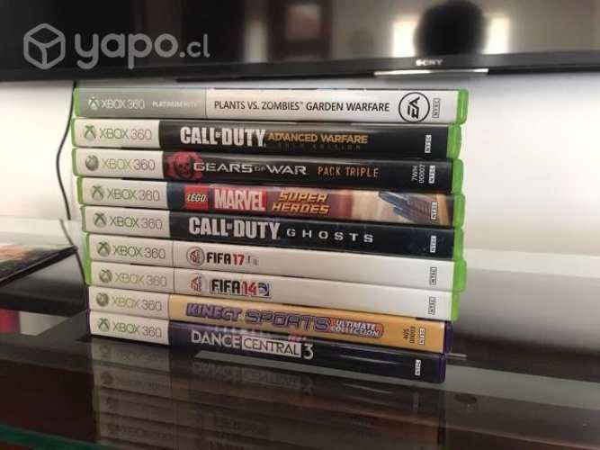Xbox 360 E, Kinect, 10 Juegos Fisicos Y 3 Mandos