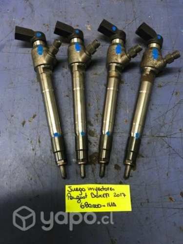 Juego inyectores Peugeot Boxer 2014 al 2020