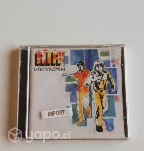Air Cd Album Moon Safari Nuevo Sellado