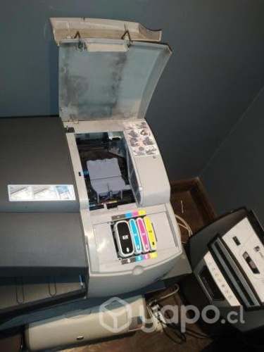 Ploter HP Design Jet 111 funcionando c/tinta c/pap