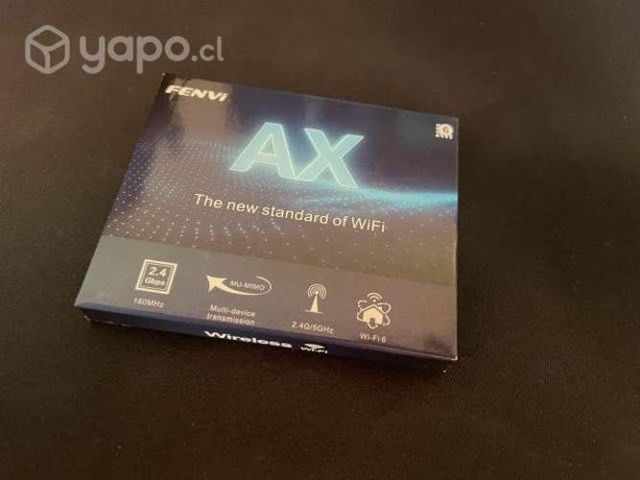 Tarjeta Wifi gamer 6E AX para notebook con BT 5.2