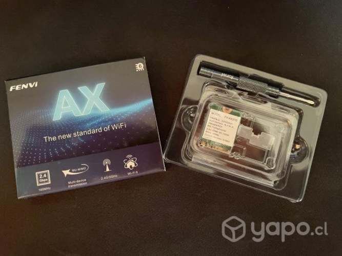 Tarjeta Wifi gamer 6E AX para notebook con BT 5.2