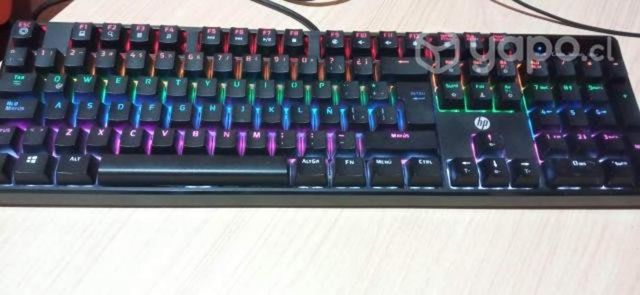 Teclado gamer HP GK320 QW