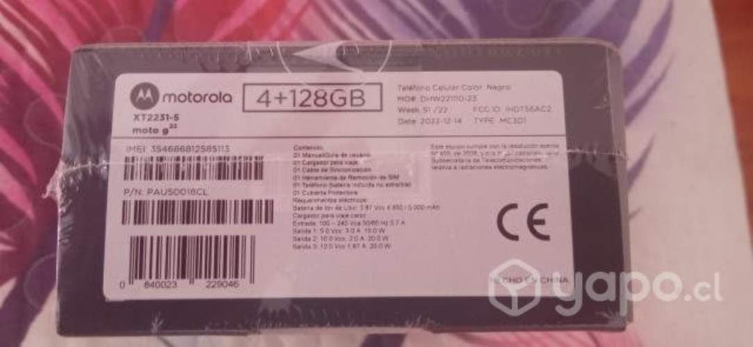 Celular nuevo sellado