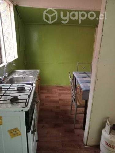 Departamento interior semi amoblado