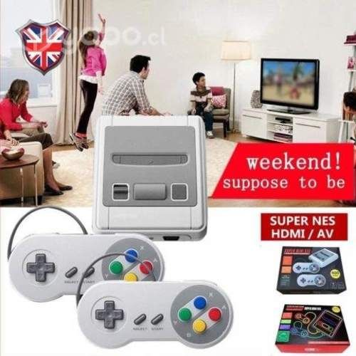 Consola PowerRetro Super Mini SFC HDMI 621 Juegos