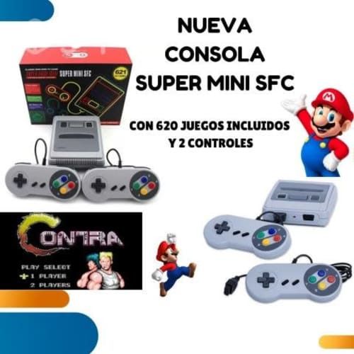 Consola PowerRetro Super Mini SFC HDMI 621 Juegos