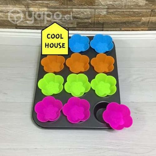 Moldes de Silicona para Cupcake-Diferentes Diseños