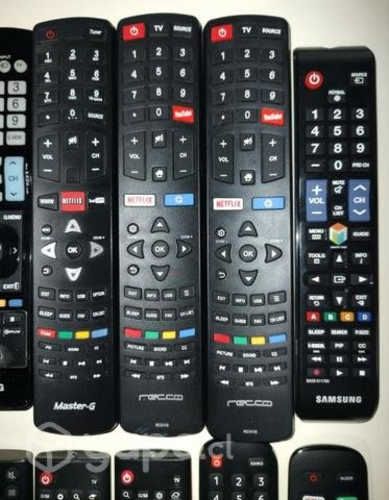Control remoto Smart TV, sistema Home Theater Sams