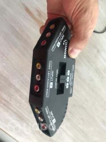 Spliter rca 3 vias nuevo