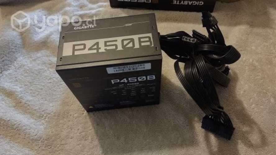 Fuente de poder para PC de 450 80 plus bronze