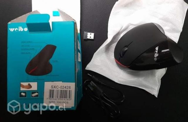 Mouse Ergonomico Recargable