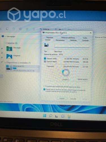 Notebook Dell latidude 5400 procesador Inter core