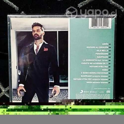 Cd ricky martin / a quien quiera escuchar 2015