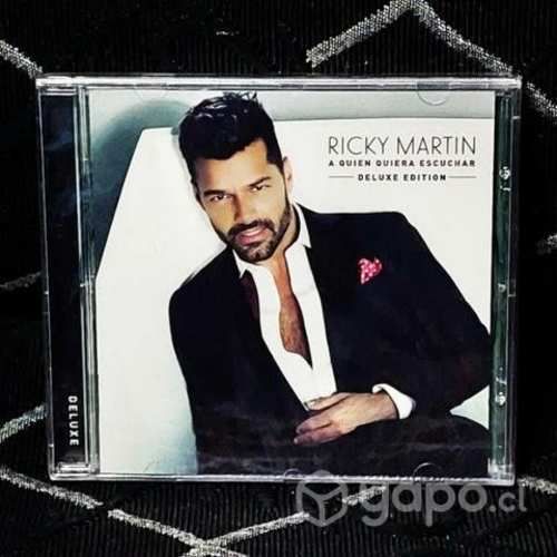 Cd ricky martin / a quien quiera escuchar 2015