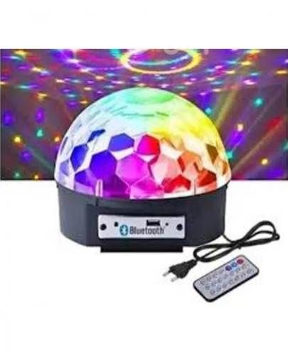 Bola Disco Rítmica Luces De Fiesta Led USB+control