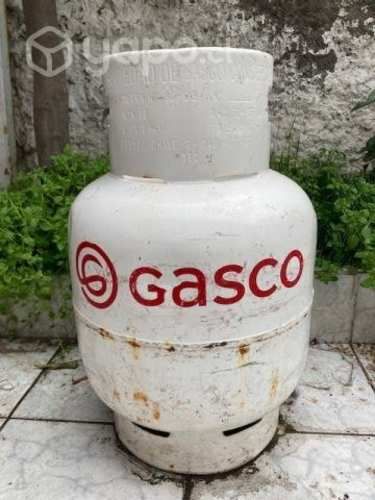 Cilindro de gas vacio
