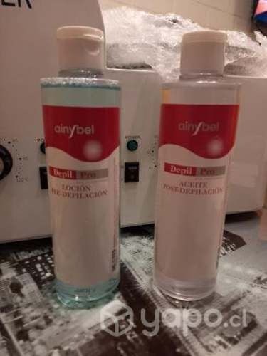 Kit completo de depilación