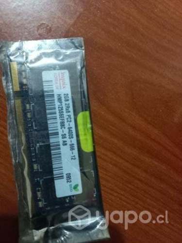 Memoria ram DDR2 2gb con instalacion incluida