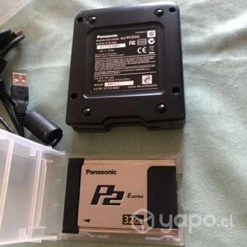 TARJETA P2 32GB E serie y cargador seminuevo