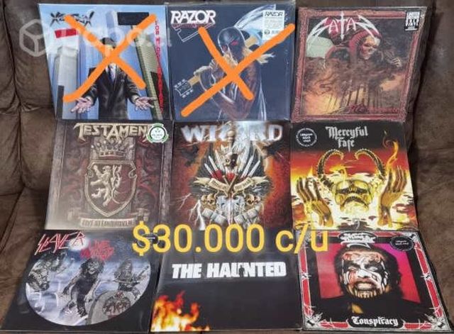 Vinilos de metal parte 3