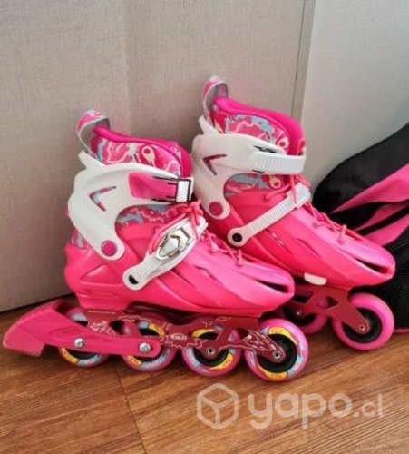 Patín bota Rígida numeración 36 al 39, Impecables