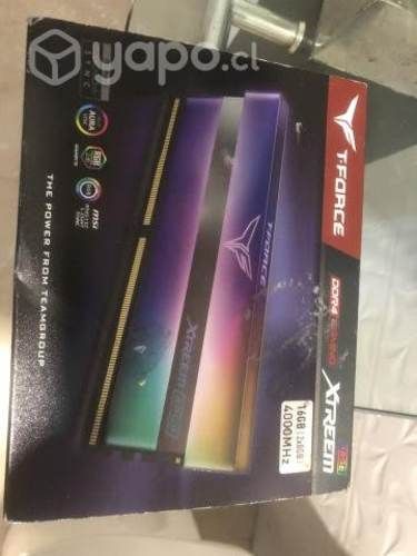 Memoria Ram DDR4 16GB (2x8GB) 4000Mhz T-FORCE