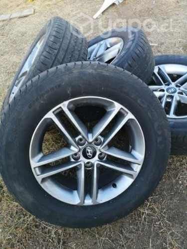 Juego de llantas new Santa Fe 2018