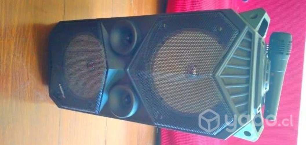 Radio parlante con micrófono