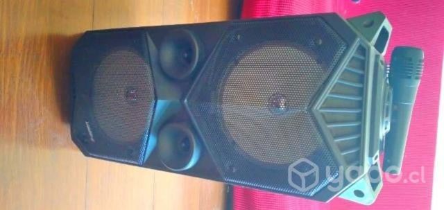 Radio parlante con micrófono