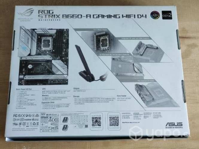Placa madre Asus Rog strix b660 WiFi gaming