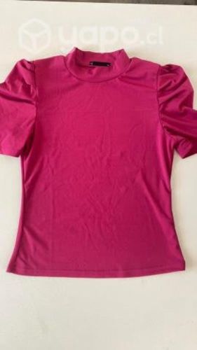Polera nueva manga princesa elasticada