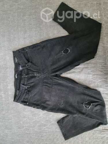 Pantalon negro pitillo